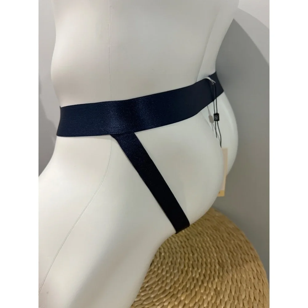 Cosabella Luxury Italian Lace Jock Strap Mini Jazzy Blue Size‎ S